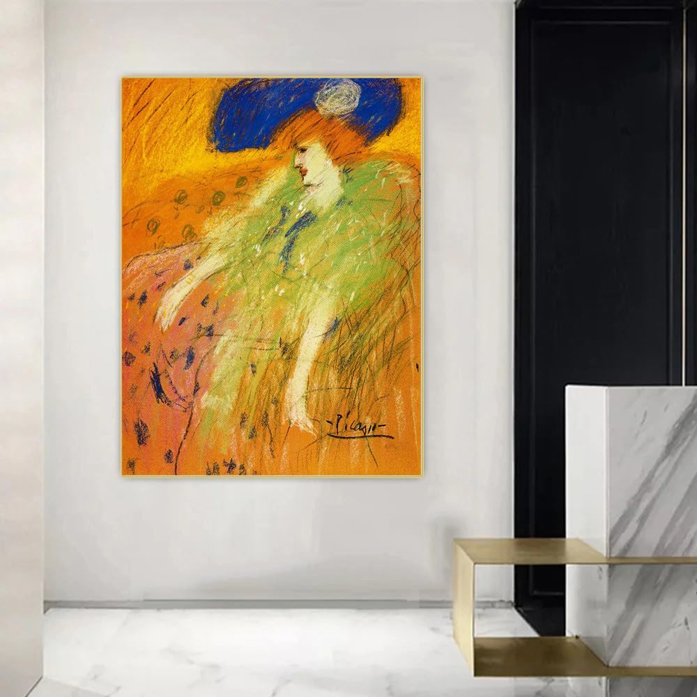 ピカソ(PICASSO)【雨降りのボワジュール】、高級画集画、状態良好